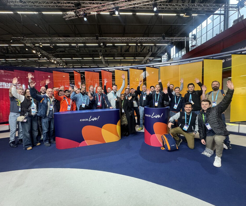 Groepsfoto van de Cisco Insider-community op Cisco Live EMEA